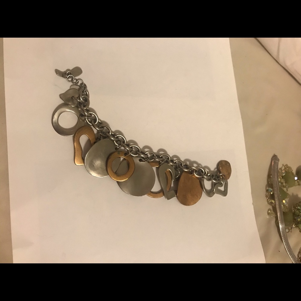 Chico pewter/brass bracelet